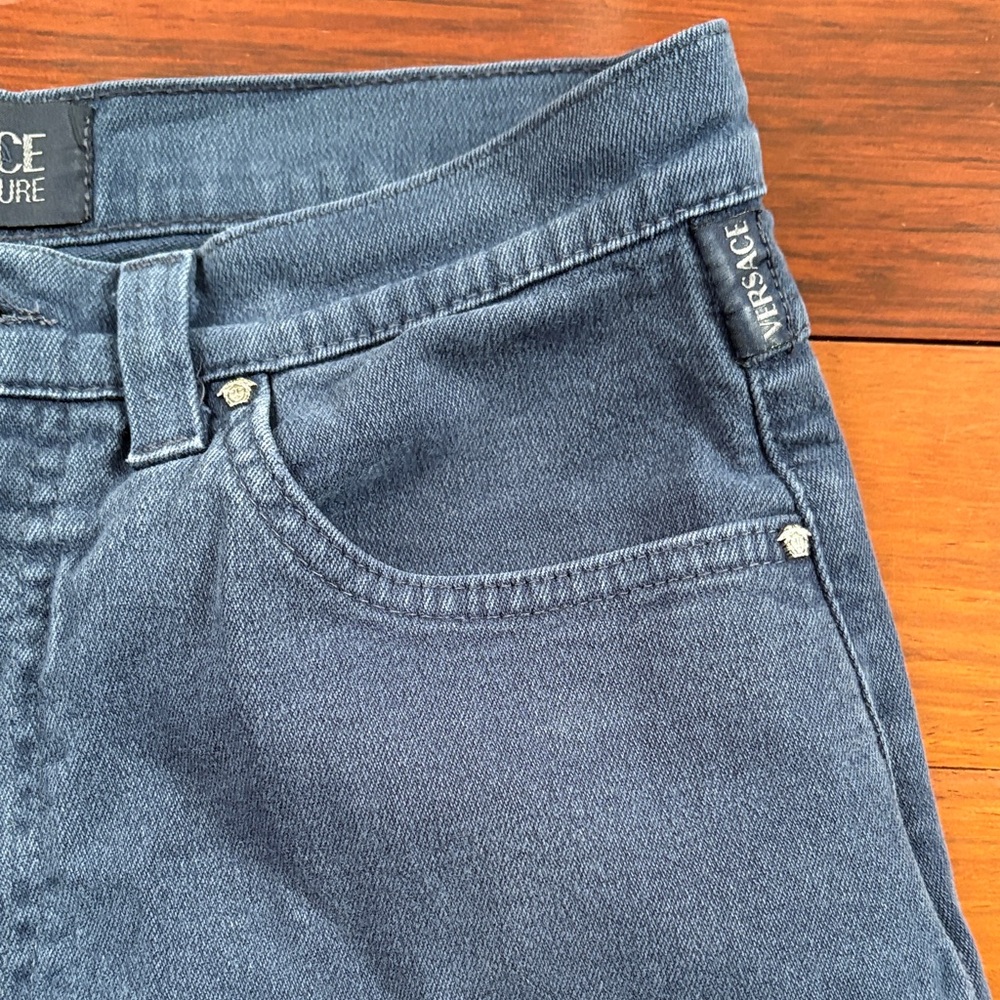Versace Dark Blue Jeans - Picture 4 of 8